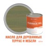 Масло для террас, деревянной мебели и детских площадок ProfiPaints Silver Terrace Oil 2.7 л, Папоротник