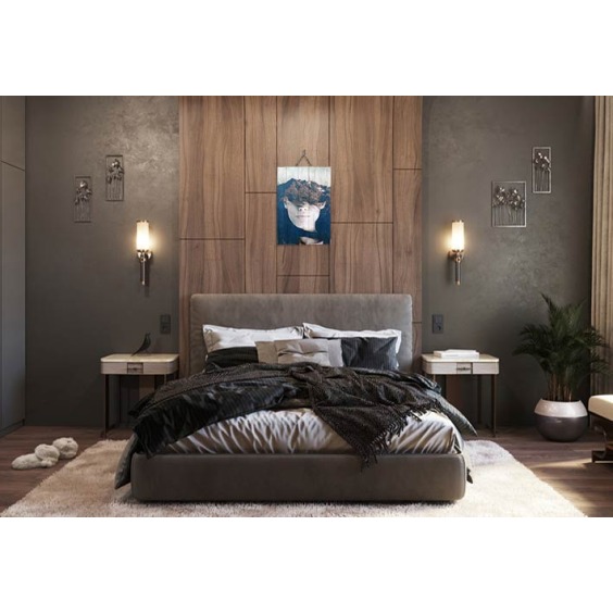 Картина "Экспозиция Девушка/горы 1" 40х60 см #5