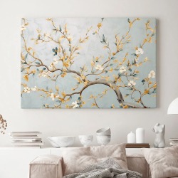 Картина на стену большая на холсте интерьерная "Нежность", 50х80 см