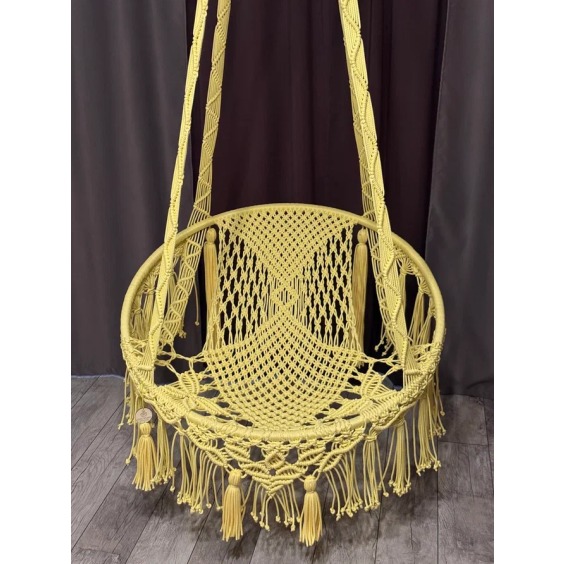 Макраме кресло-гамак «Венеция» #6