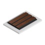 Декоративная панель из полистирола HiWood LV124 BR396K, 2700х120х12