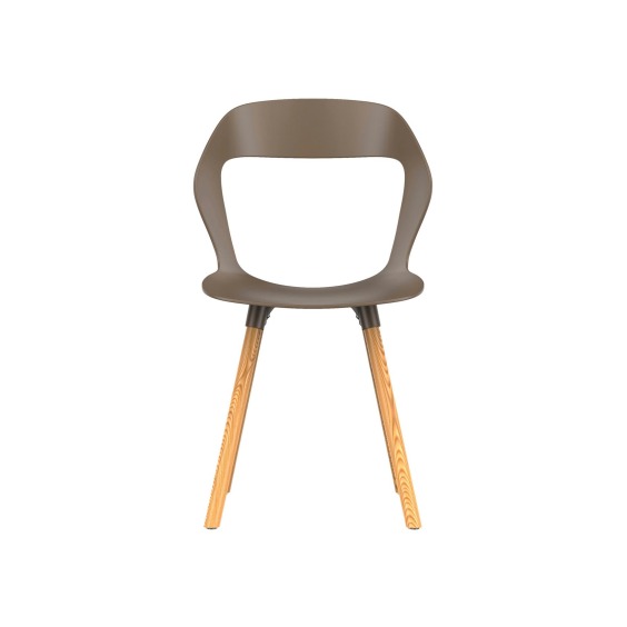 Стул Барк Капучино, пластик / Массив березы 1 шт. #4