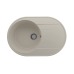 Мойка для кухни кварцевая Ulgran Quartz Nora 750-02, лён