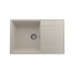 Мойка для кухни кварцевая Ulgran Quartz Prima 780-02, лён