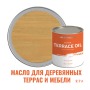 Масло для террас, деревянной мебели и детских площадок ProfiPaints Silver Terrace Oil 2.7 л, Клён