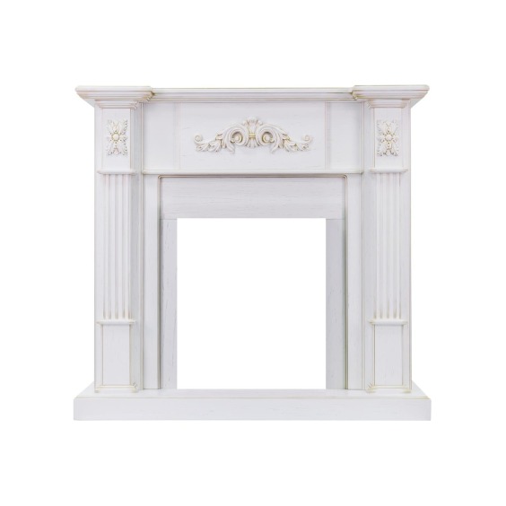 Портал Royal Flame Martin - Белый дуб, патина золото #1