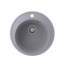 Мойка для кухни кварцевая Ulgran Quartz Nora 485-05, бетон