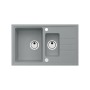 Alveus Intermezzo 70 Granital Concrete-G81 780X480X200 1+1/2 кухонная мойка