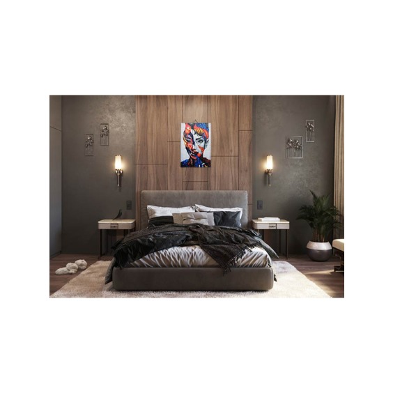 Картина "Цветная девушка" 50х70 см #3 Картина "Цветная девушка" 50х70 см #3