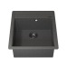 Кухонная мойка кварцевая Uperwood Quartz UPD-07-03, прямоугольная, серая