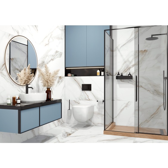New Trend Calacatta Andrea D120210M Керамогранит матовый карвинг 1200*600 (2 шт в уп/41,76  м в пал) #2