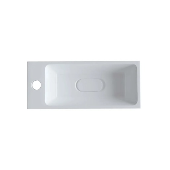 Раковина для ванной Uperwood Modul 50х21х12 см, белая глянцевая #3