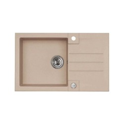 Alveus Rock 130 Granital Beige-G55 780x480x180 1x кухонная мойка