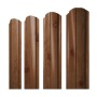Штакетник Полукруглый "Slim" 100мм прямой срез 0,45 Print Elite Nutwood