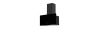 Krona steel Clementina 600 black S вытяжка кухонная
