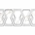 DWU09GRG017 декор Alma Ceramica Grigio 249*500 (8 шт. в коробке)
