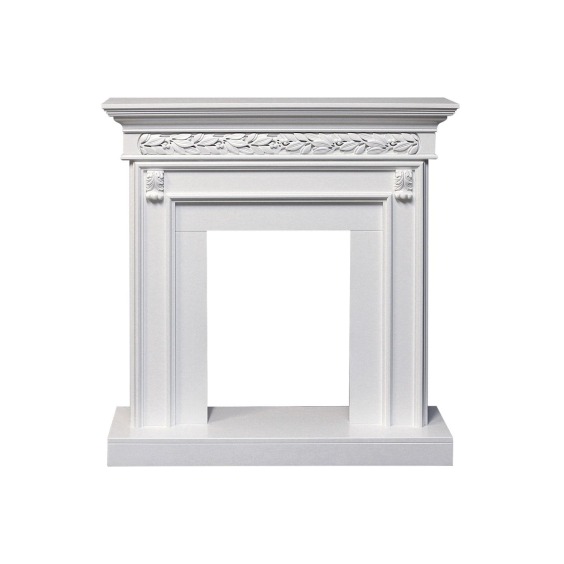 Каминокомплект Valletta - Белый (Ширина 1040 мм) с очагом Aspen Gold #2