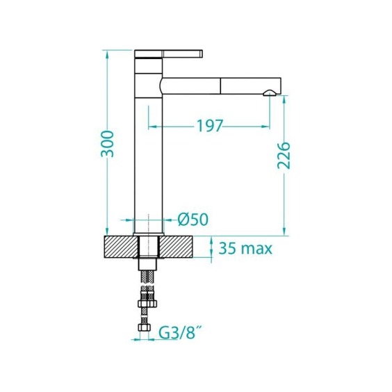 Alveus Zina CHR - G03M смеситель #2