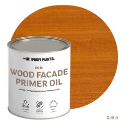 Масло-грунт по дереву для наружных работ Profipaints ECO Wood Fasade Primer Oil 0.9л, Золотой дуб