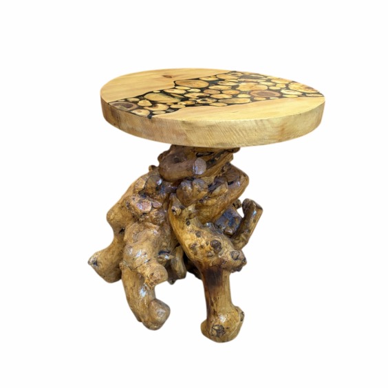 Стол корневой, столешница слэб #1