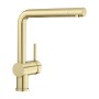 Blanco Linus satin gold смеситель