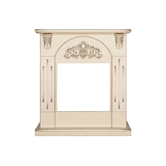 Каминокомплект Chester Wood - Алебастр темная патина с очагом Vision 18 LED FX #2