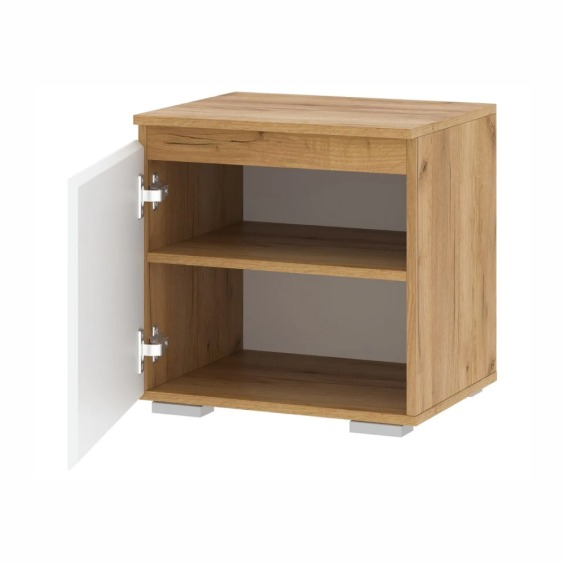 Тумба Гретта 500 Крафт золотой-Белый (прихожая) #2