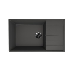 Мойка для кухни кварцевая Ulgran Quartz Prima 860-09, асфальт