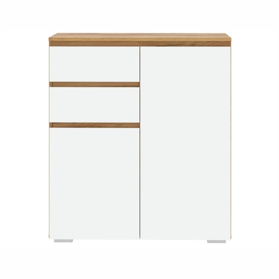 Тумба Гретта 2С2Я Крафт золотой-Белый (прихожая) #3 Тумба Гретта 2С2Я Крафт золотой-Белый (прихожая) #3