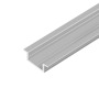Профиль врезной AQ Form для LED лент 15/21x7, Алюминий, L=3000 мм