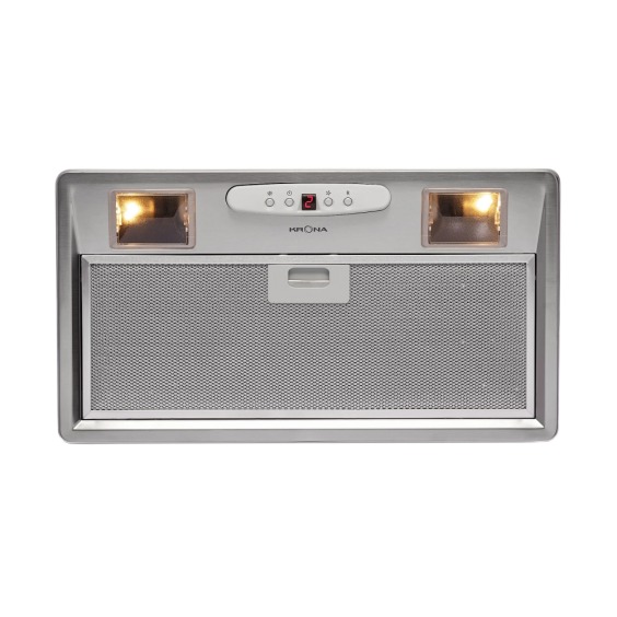 Krona steel Mini 600 INOX вытяжка встраиваемая в шкаф #4
