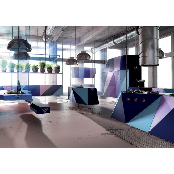 Лист ЛДСП Ultradecor (Kronospan) Королевский синий 0125 BS, 2800 x 2070 x 16 мм #2 Лист ЛДСП Ultradecor (Kronospan) Королевский синий 0125 BS, 2800 x 2070 x 16 мм #2