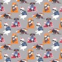 Обои флизелиновые Loymina Lemonade Toy Dogs LM6, 011, 10х1 м