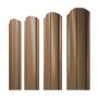 Штакетник Полукруглый "Slim" 100мм фигурный срез 0,45 Print Elite Honey Wood