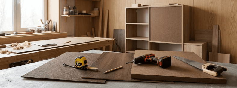 ДВП для мебели и отделки: какой тип выбрать под задачи