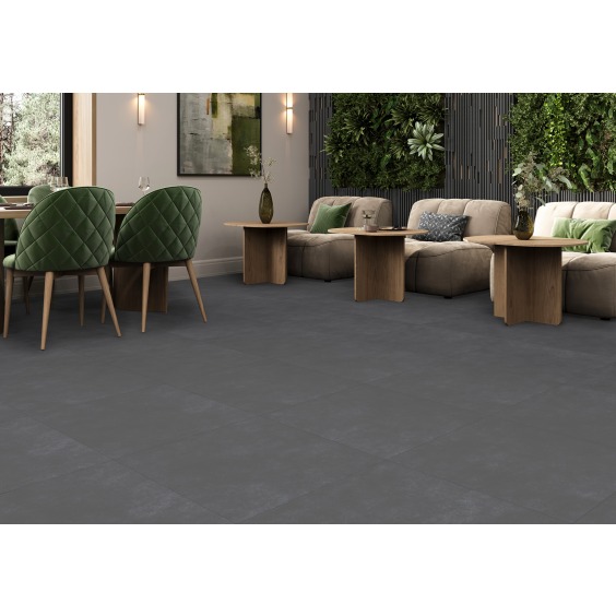 Delacora Life Cement Graphite D60238M Керамогранит матовый 600*600 (4 шт в уп/43,2  м в пал) #2