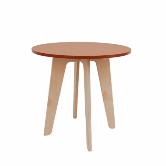 Стол детский или стол журнальный ЛуЛу, 600х600х556 мм, Карамель #1 Стол детский или стол журнальный ЛуЛу, 600х600х556 мм, Карамель #1