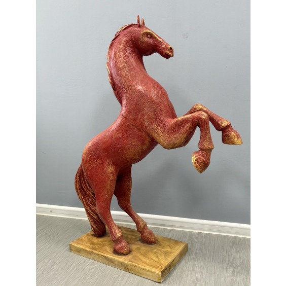Скульптура «Огненная лошадь» #3 Скульптура «Огненная лошадь» #3