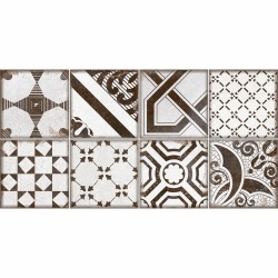 TWU2550BOH17 плитка облицовочная рельефная Alma Ceramica Boho 249*500 (9 шт в уп/63,897 м в пал)