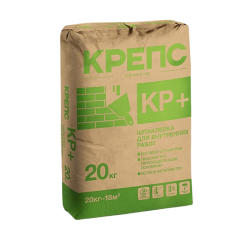 Крепс КР Плюс шпаклевка финишная белая 20 кг (56шт)