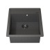 Кухонная мойка кварцевая Uperwood Quartz UPD-07-03, прямоугольная, серая