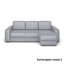 Диван Rivalli Бароло прямой с оттоманкой, категория ткани 1
