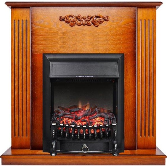 Каминокомплект Lumsden - Дуб антик с очагом Fobos FX Black #1