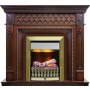 Каминокомплект Alexandria - Махагон коричневый антик с очагом Danville Antique Brass FB2