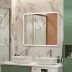 Зеркало для ванной с подсветкой Uperwood Foster 90х80 см, прямоугольное, сенсор/антизапотевание