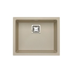Alveus Quadrix 50 Granital+ Pebble-G02M 560X460X200 кухонная мойка
