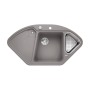 Blanco Delta II Silgranit алюметаллик с клапаном-автоматом (521254) мойка