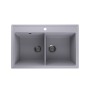 Мойка для кухни кварцевая Ulgran Quartz Ruma 780-05, бетон