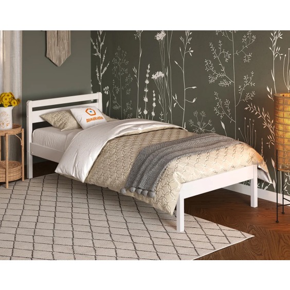 Комплект кровать Лето База 80x190+Н3, обработка белый #3 Комплект кровать Лето База 80x190+Н3, обработка белый #3