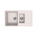 Мойка для кухни кварцевая Ulgran Quartz Prima 860-01, жасмин, 1,5 чаши